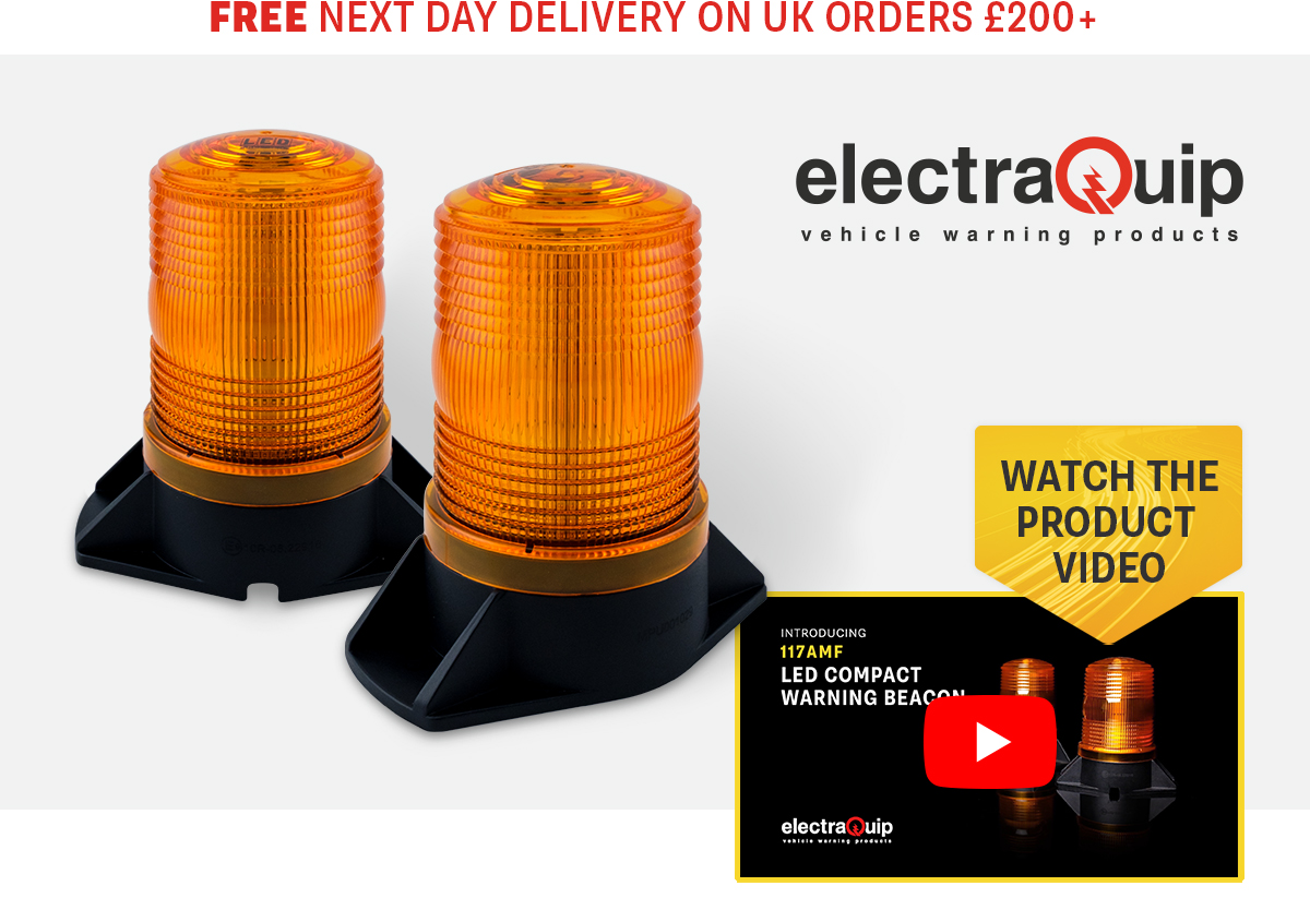 Product Focus - 117AMF LED Compact Warning Beacon